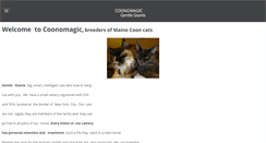 Desktop Screenshot of coonomagic.com